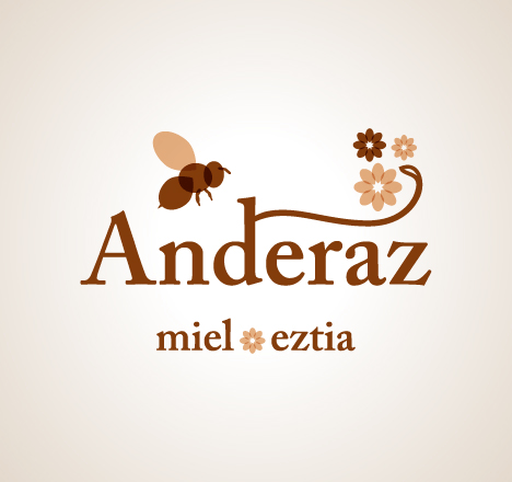 Logotipo Anderaz Miel Eztia